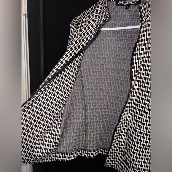 Wind ridge Cheryl Nash black pattered jacket - Picture 4 of 7